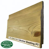 7 x 1" (175 x 22mm) Weather Sheeting Treated Timber