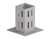 Bolt Down Post Support Shoe