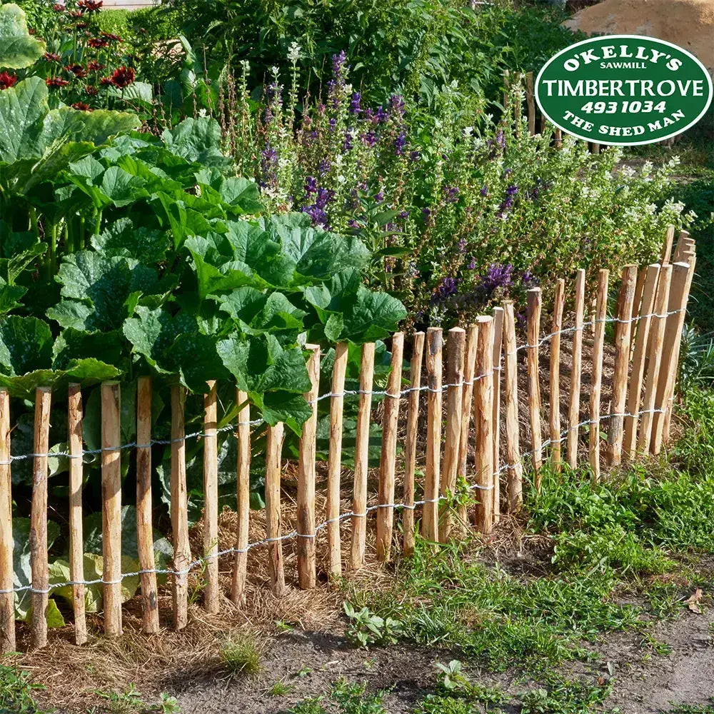 Chestnut Paling Fencing Roll