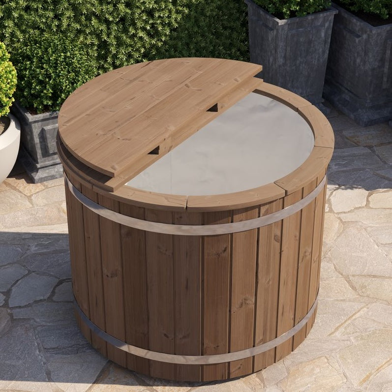Cold Plunge & Ice Bath with Lid Timbertrove