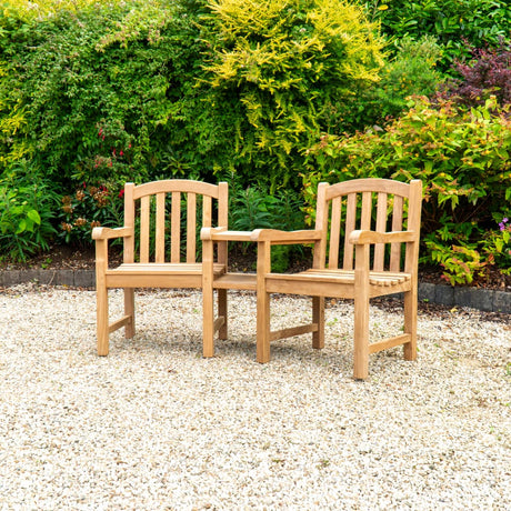 Teak Companion Seat Timbertrove