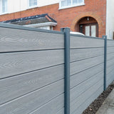 Composite Fence Woodgrain Planks