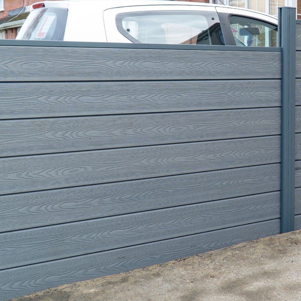 Composite Fencing Panel Woodgrain