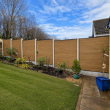 Composite Fencing Panel Slatted Timbertrove