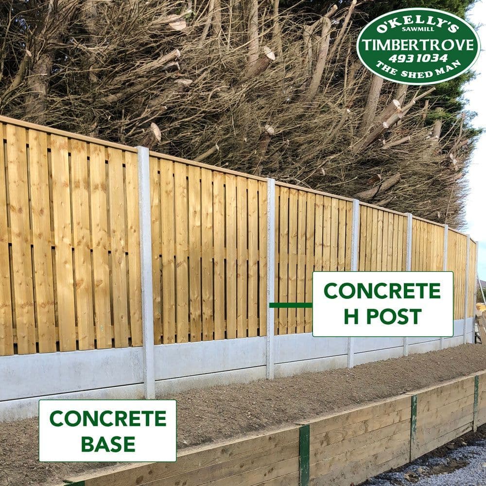 Concrete Base Slab / Gravel Board