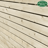 Contemporary Slatted Fencing