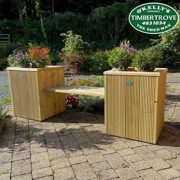 Decking Planter Bench