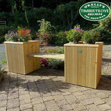 Decking Planter Bench