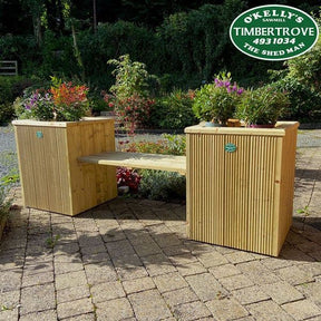 Decking Planter Bench