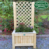 Diamond Trellis Planter
