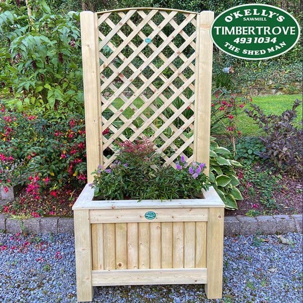 Diamond Trellis Planter