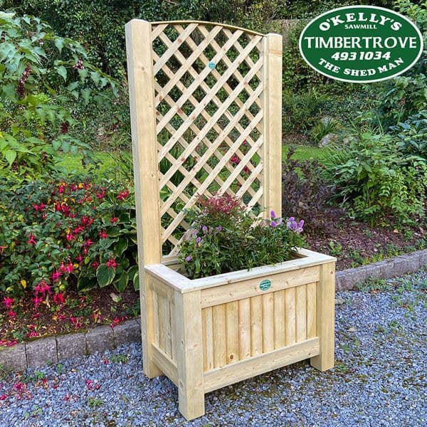 Diamond Trellis Planter