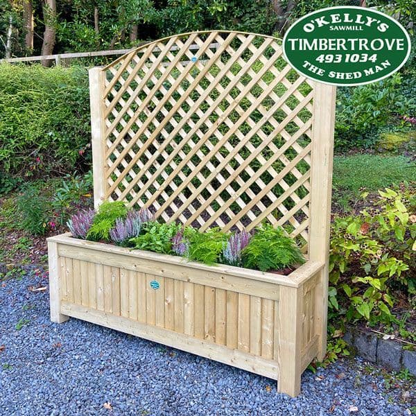 Diamond Trellis Planter