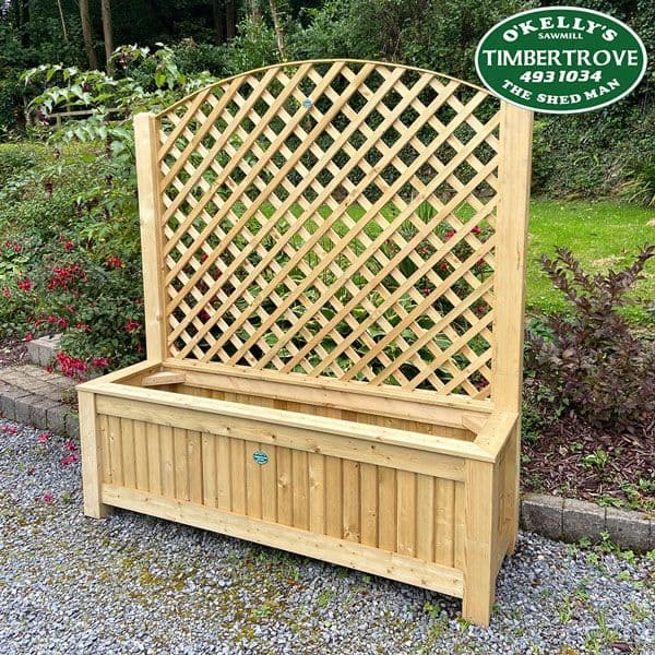 Diamond Trellis Planter