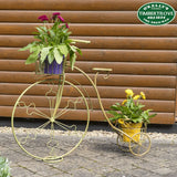 Green Tricycle Plant Stand Timbertrove