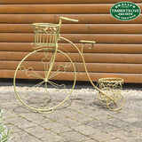 Green Tricycle Plant Stand Timbertrove