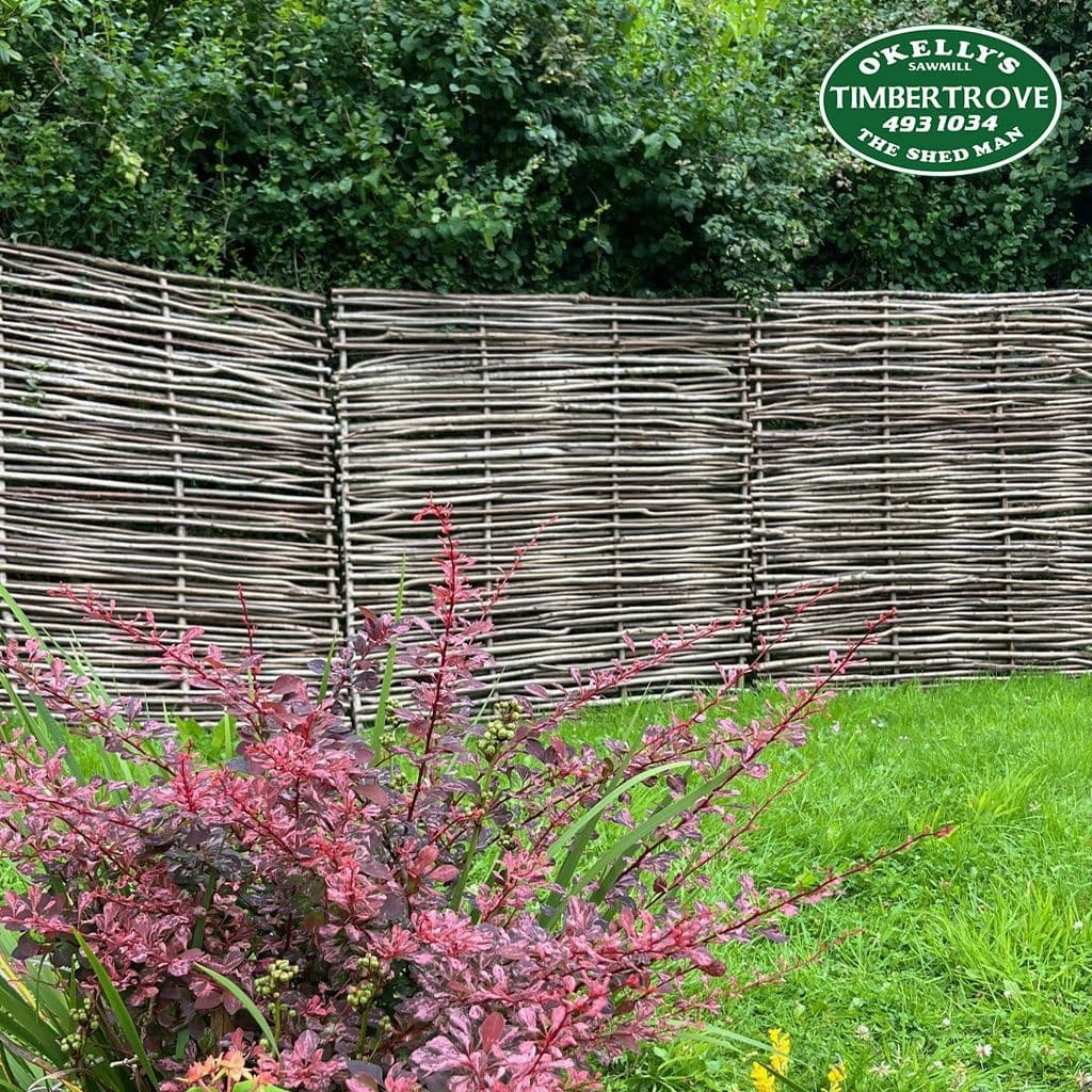 Hazel Heavy Fencing Panel