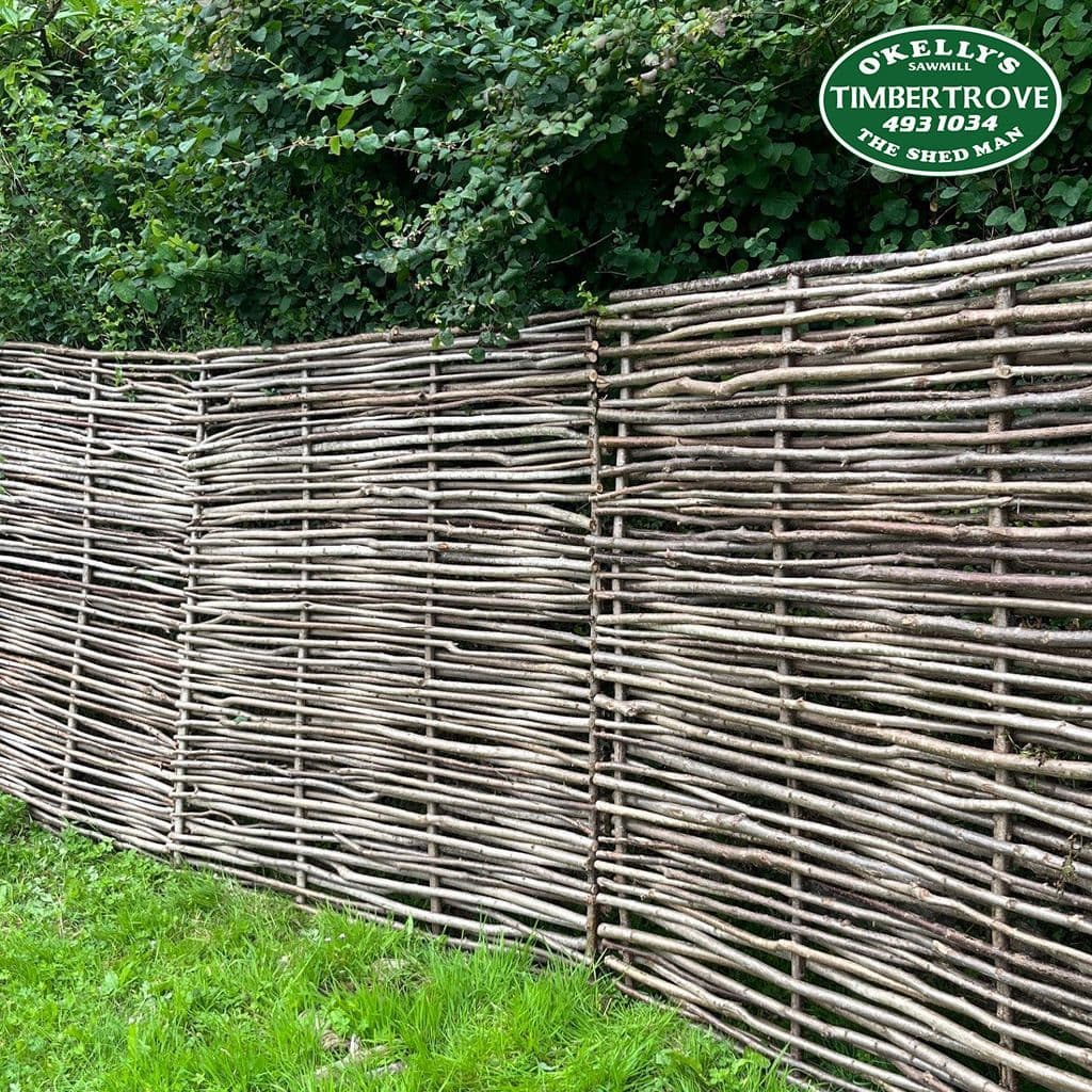 Hazel Heavy Fencing Panel