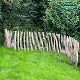 Hazel Picket Rail Fencing