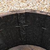 Oak Whisky Barrel Planter