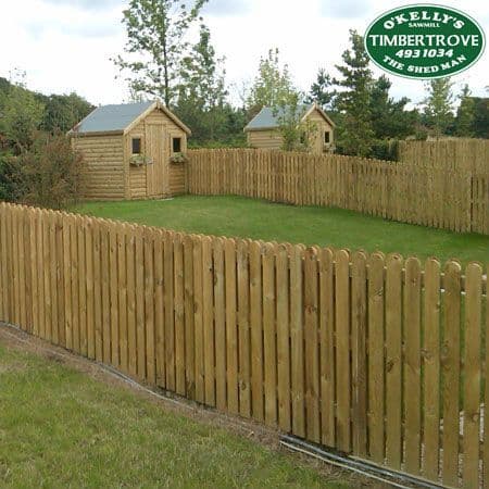 Picket Fencing Panel Double Sided