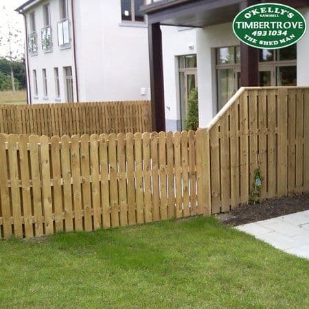 Picket Fencing Panel Double Sided