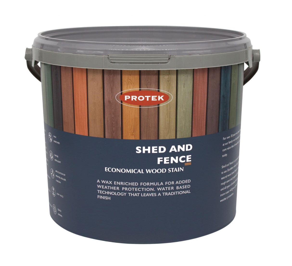 Protek Shed & Fence Stain Paint - Cedar