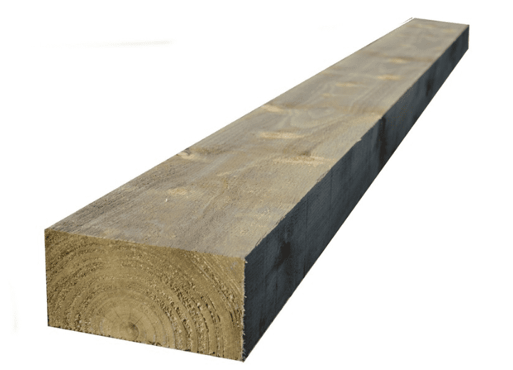 Railway Timber Sleepers 8x4 (200x100mm) Treated
