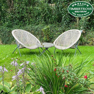 Rattan Lounger Set