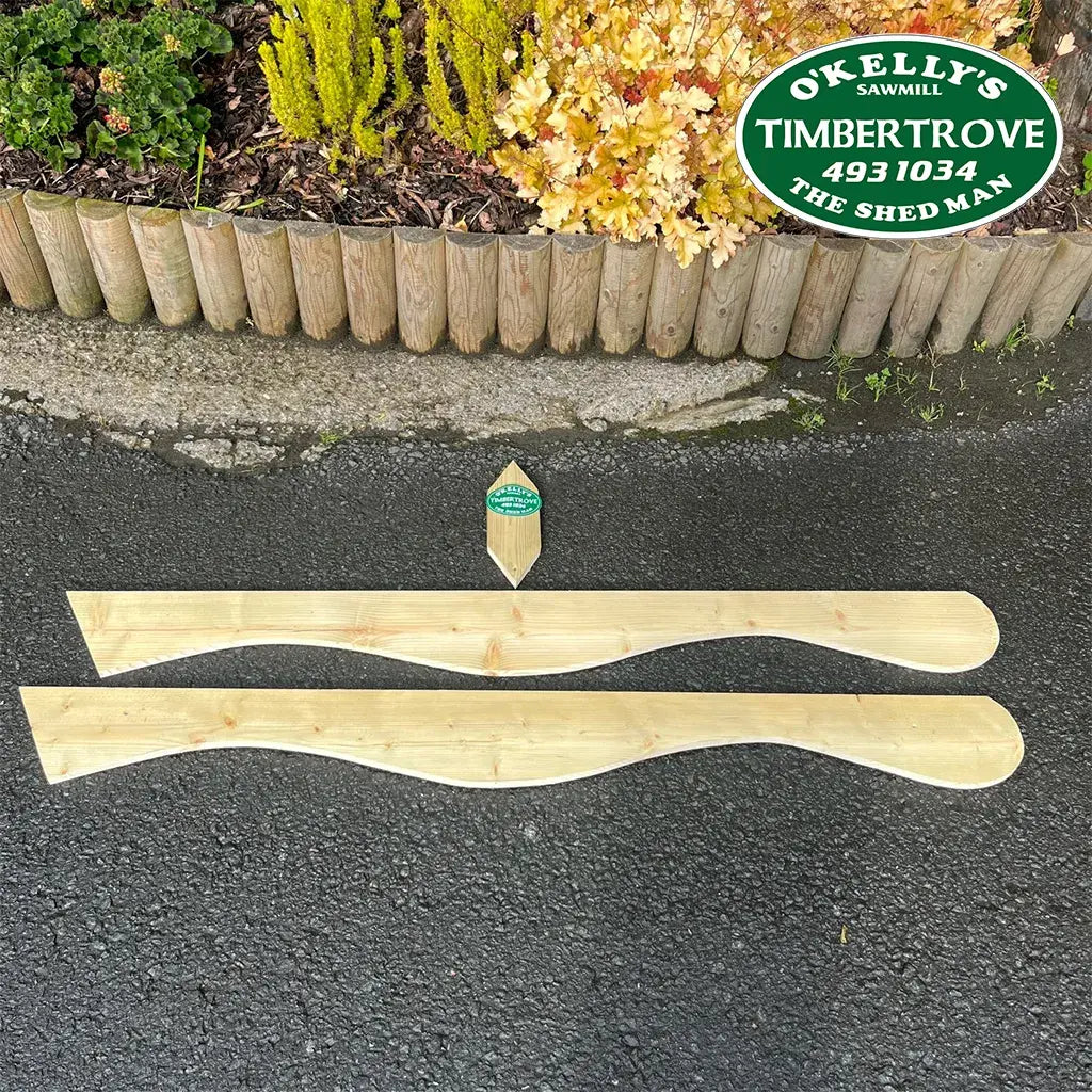 Shed Fascia Board Replacement Set