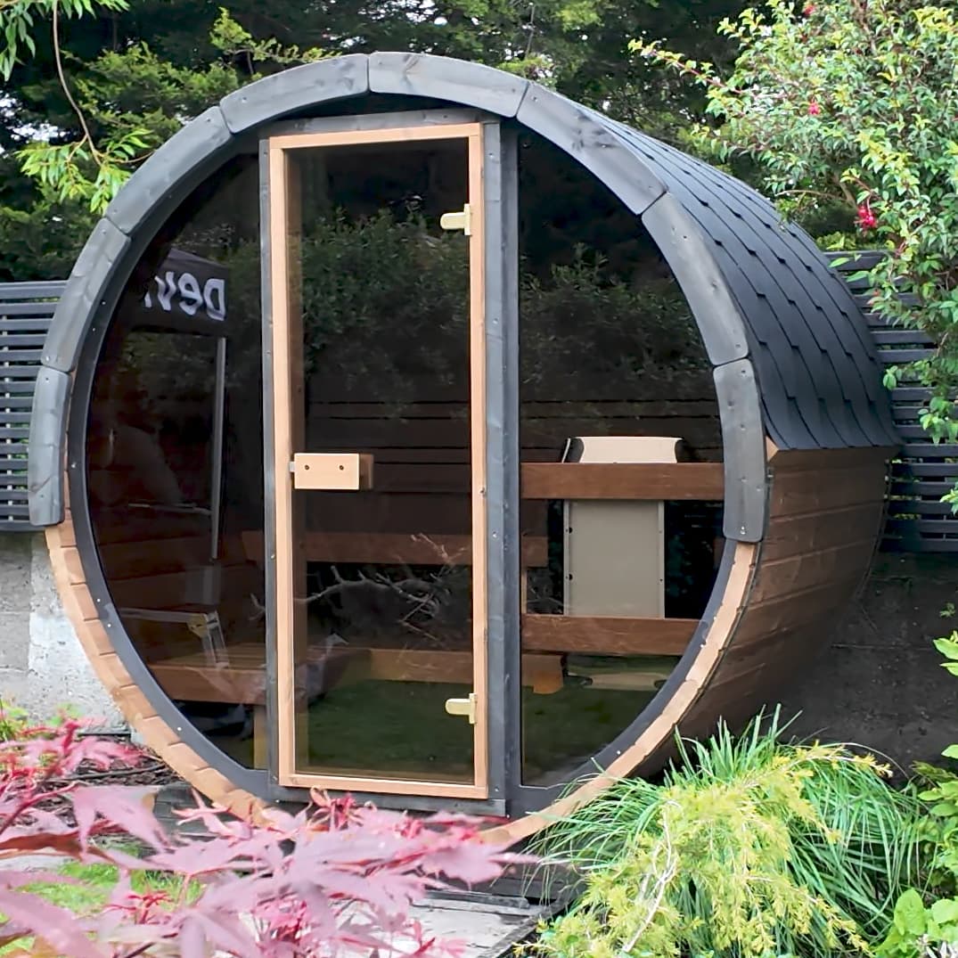 The Solas Outdoor Sauna Timbertrove