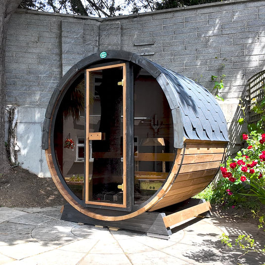 The Solas Outdoor Sauna Timbertrove