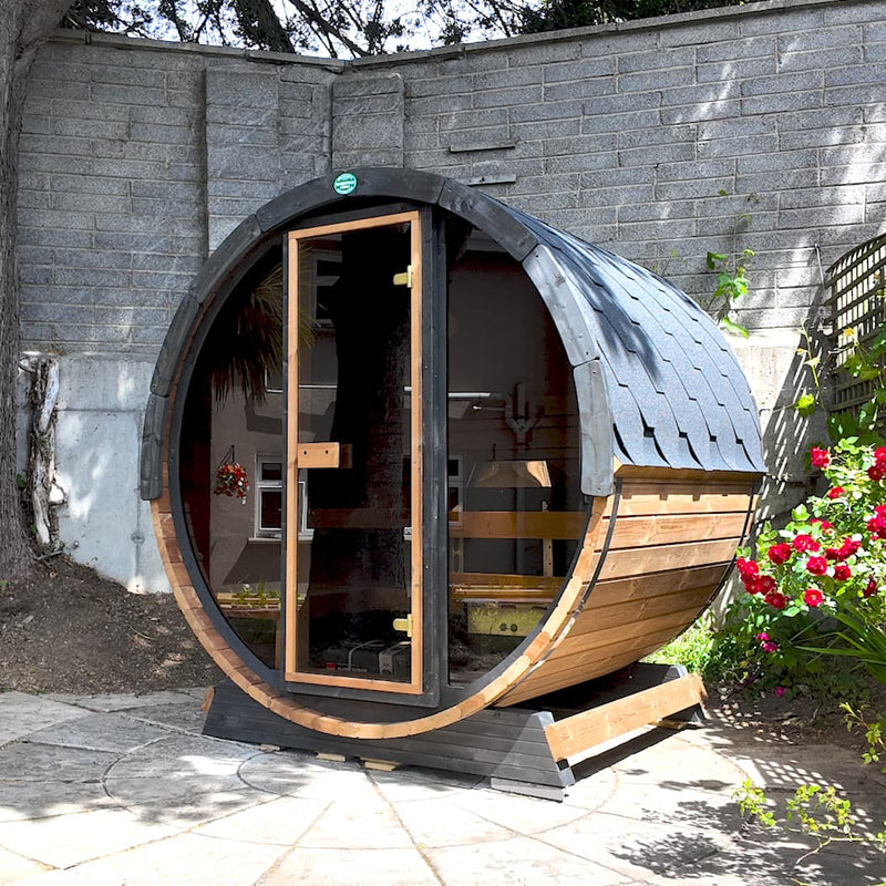 The Solas Outdoor Sauna Timbertrove